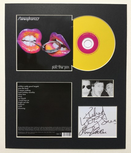 Stereophonics signed - stereophonics,
