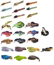 SNAKE SOFT TEDDY BEAR TOY WILD REPUBLIC SNAKES EEL PLUSH CUDDLY 135cms TEDDY NEW