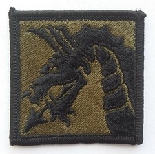 Army patch 18th - us,