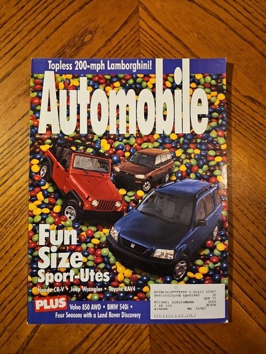 Automobile magazine august - automobile,