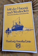 1925 SS Teutonia,SS Rugia & S S Galicia  Hamburg-America Line Brochure 