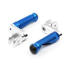 FOR TRIUMPH DAYTONA 650 04-05 BLUE MPRO 40MM LOWER FRONT FOOT PEGS