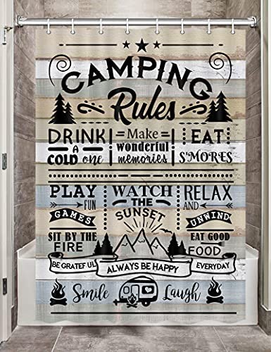Camper shower curtain for - rv,