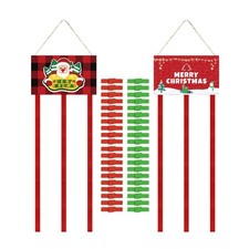 2x Christmas Card Holder with