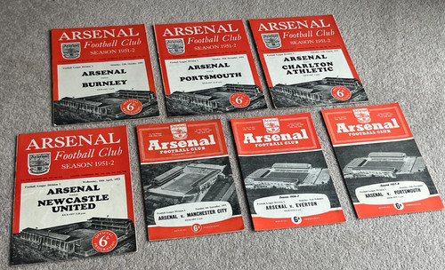 Arsenal 1950 home game - 7,