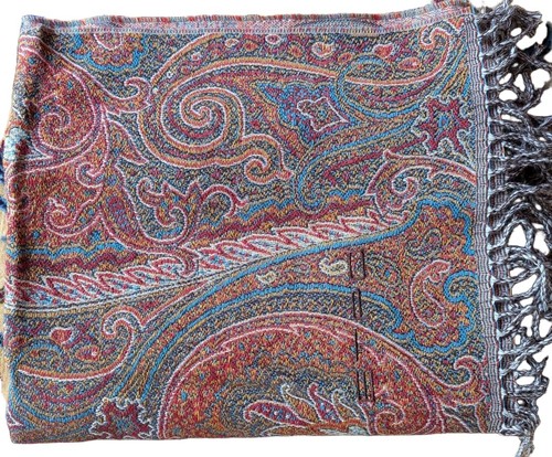 Etro paisley wool throw - paisley,