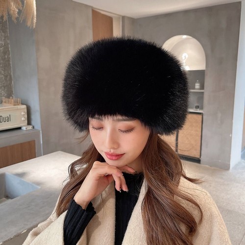 Colors russian hat faux fur - 8,