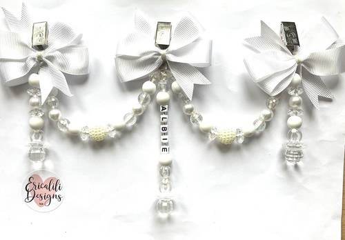 Personalised triple pram charm - personalised,