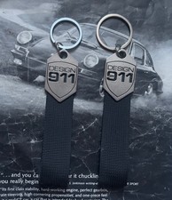 Two Genuine Porsche keyrings keychain Cayman 911 Macan Cayenne 912 901 944 b19