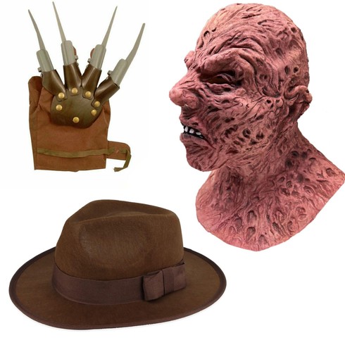 3pc adults freddy krueger - freddy,