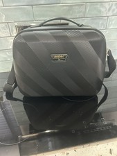 Antler Small Hardcase Cabin Vanity Cosmetics Case Holiday Black Overnight Bag