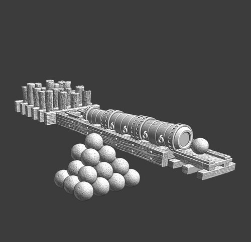 Medieval siege machine - siege, large