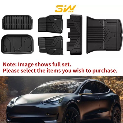 Car floor mats for - 3w, tesla