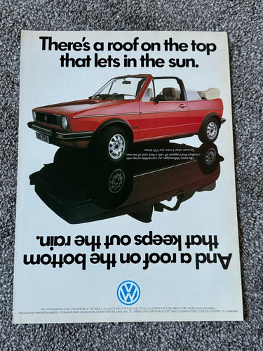 Vintage 1982 magazine advert - vintage,