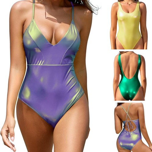 Womens metallic shiny - ,