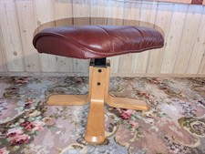 Leather Vintage 60s Ottoman