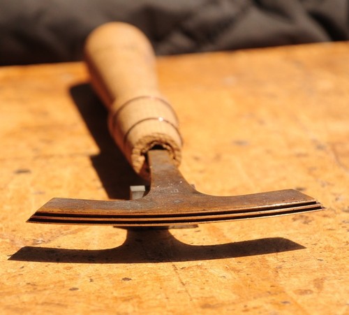 Brass bookbinder tool - brass,