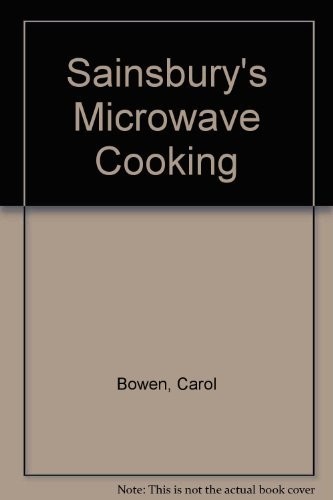 Sainsbury microwave cooking - microwave,