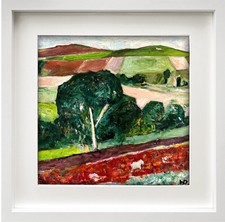 ORIGINAL OIL PAINTING NEW 43cm X 43cm Fruit STILL LIFE SKETCH ART By Artist