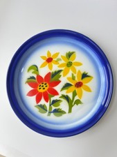 Bright colorful blue flower