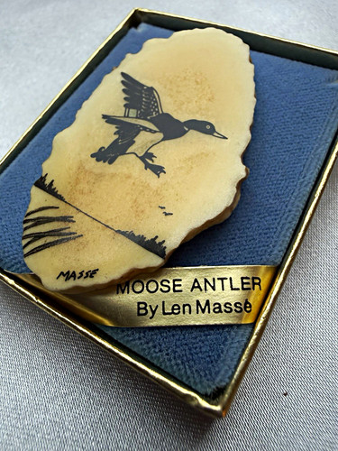 Len massé antler bird - massé,