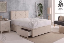 DIVAN BED SET with HEADBOARD