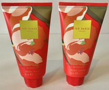 Ted baker BODY LOTION 50ml & BODY WASH 50ml, new not sealed 