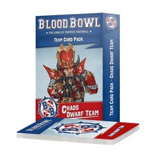 Chaos Dwarf Team Card Pack - Blood Bowl - new & sealed