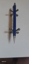 Vtg Used Rotring Mechanical Pencil Rare blue Color Working  rubber stuck in tube