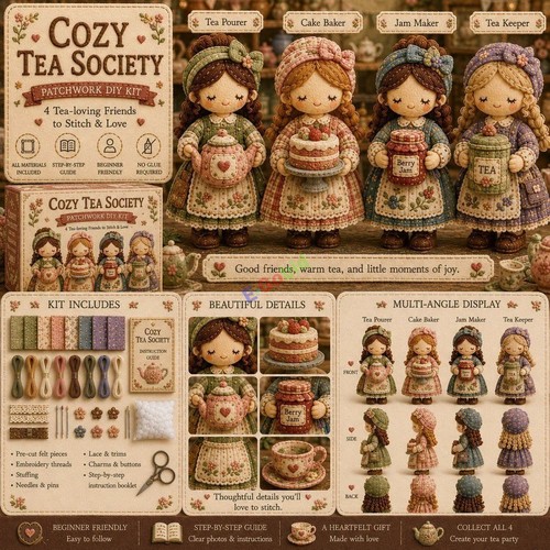 Beginner sew craft pack - sew, tiny
