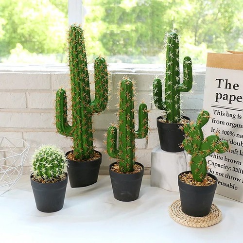 Large artificial cactus tree - large,