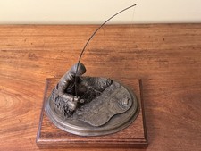 David Hughes Bronze Fishing