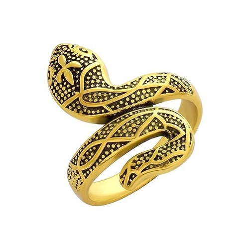 Gold plated brass finger - brass,