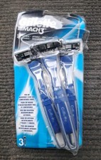 Gillette Mach3 - Disposable Blade Razors - Pack of 3 Shave Shaver Loose