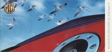MG MGF Accessories 1999-2000 UK Market Smaller Format Foldout Sales Brochure