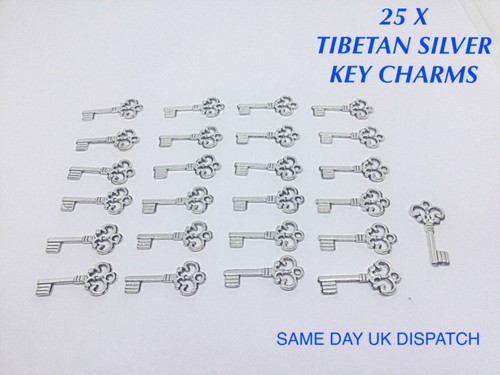 Tibetan metal flat backed - 25,