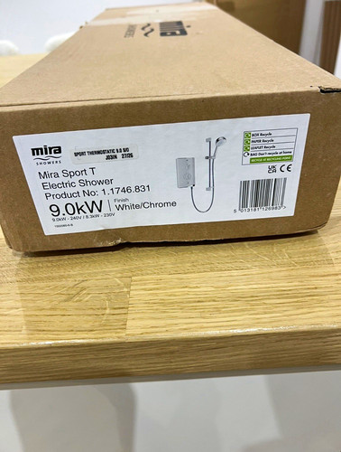 Mira sport 9kw thermostatic - mira, t