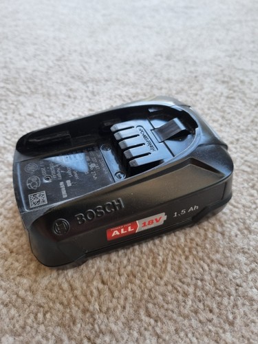 Bosch 18v 5ah lithium - 18v, 1.5ah