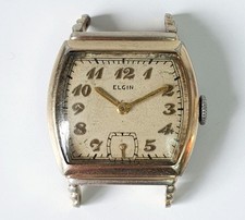 1938 Elgin Watch Ladies 10K Rolled Gold Filled Grade 519 Size 8/0s Model 1 Works
