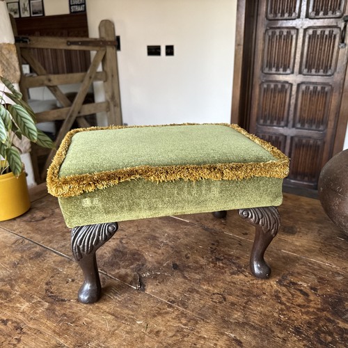 Retro small green - small, velour