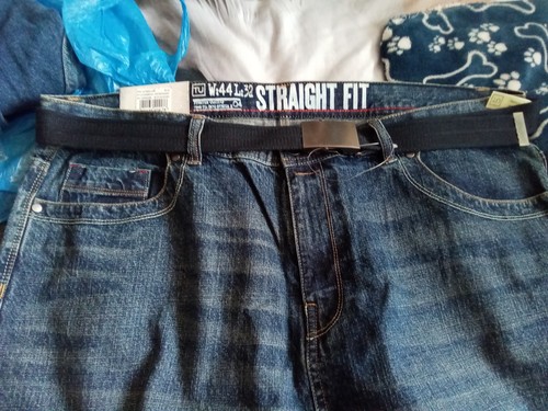 Mens jeans with belt - mens, 44r