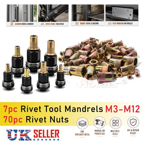 Head rivet nut m6 m8 - rivet, m4
