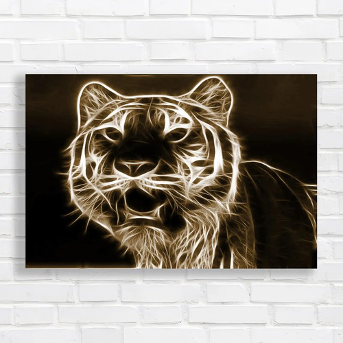 Siberian tiger fractal - siberian,