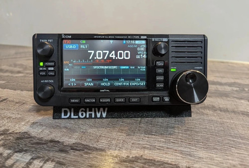 New icom 705 desk stand - icom,