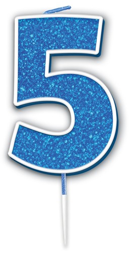 Glitter sparkling number - glitter,
