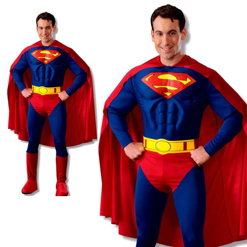 Deluxe superman mens - mens, costume