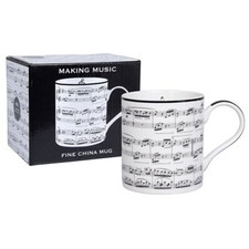  Making Music Notes Mug Coffee Cup Fine China Gift Boxed 