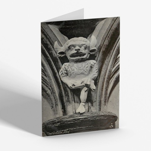 Greeting card vintage - -,