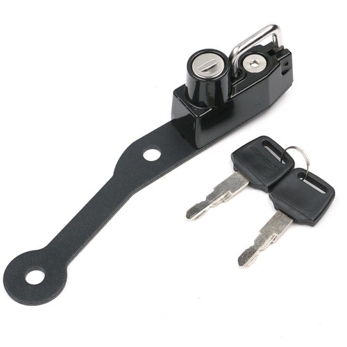 Motorcycle helmet lock - helmet, for