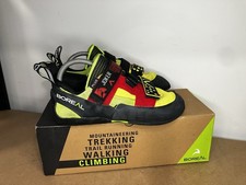 Boreal Joker Plus Climbing Shoes UK Size 7 Green/Red With Box Barely Used
